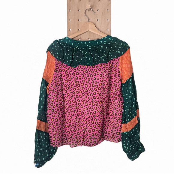 NWT ANTHROPOLOGIE FARM RIO RENEE PEASANT BLOUSE - Picture 5 of 12